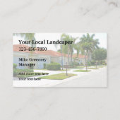 Carte De Visite Service local de voisinage (Dos)