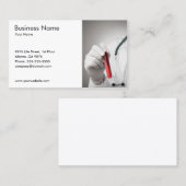 Carte De Visite Service Médicale d'échantillons de sang classique (Devant / Derrière)