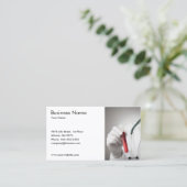 Carte De Visite Service Médicale d'échantillons de sang classique (Debout devant)