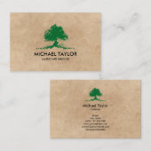 Carte De Visite service paysagiste professionnel et soin de pelous (Devant / Derrière)