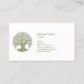 Carte De Visite service paysagiste professionnel et soin de pelous (Dos)