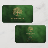 Carte De Visite service paysagiste professionnel et soin de pelous (Devant / Derrière)