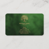 Carte De Visite service paysagiste professionnel et soin de pelous (Dos)