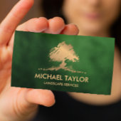 Carte De Visite service paysagiste professionnel et soin de pelous