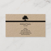 Carte De Visite service paysagiste professionnel et soin de pelous (Dos)