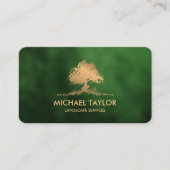 Carte De Visite service paysagiste professionnel et soin de pelous (Devant)