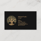 Carte De Visite service paysagiste professionnel et soin de pelous (Dos)