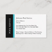 Carte De Visite Service Piscine (Devant)