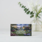 Carte De Visite Service Premium Lawnpro (Debout devant)
