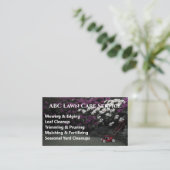 Carte De Visite Service Premium Lawnpro (Debout devant)