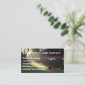 Carte De Visite Service Premium Lawnpro (Debout devant)