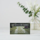 Carte De Visite Service Premium Lawnpro (Debout devant)