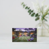 Carte De Visite Service Premium Lawnpro (Debout devant)