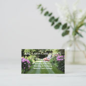 Carte De Visite Service Premium Lawnpro (Debout devant)
