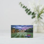 Carte De Visite Service Premium Lawnpro (Debout devant)