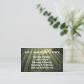 Carte De Visite Service Premium Lawnpro (Debout devant)
