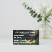 Carte De Visite Service Premium Lawnpro (Debout devant)
