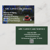 Carte De Visite Service Premium Lawnpro (Devant / Derrière)