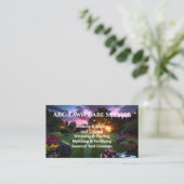 Carte De Visite Service Premium Lawnpro (Debout devant)