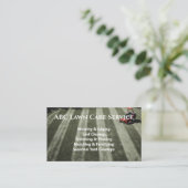 Carte De Visite Service Premium Lawnpro (Debout devant)