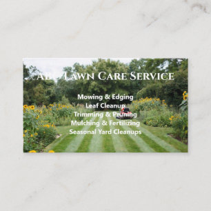Carte De Visite Service Premium Lawnpro