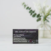 Carte De Visite Service Premium Lawnpro (Debout devant)
