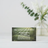 Carte De Visite Service Premium Lawnpro (Debout devant)