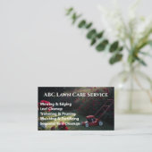 Carte De Visite Service Premium Lawnpro (Debout devant)