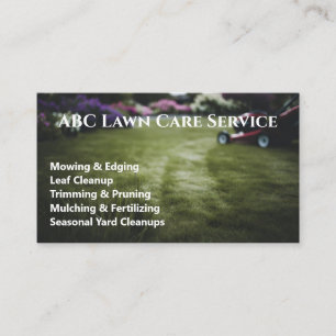 Carte De Visite Service Premium Lawnpro