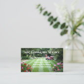 Carte De Visite Service Premium Lawnpro (Debout devant)