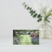Carte De Visite Service Premium Lawnpro (Debout devant)
