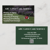 Carte De Visite Service Premium Lawnpro (Devant / Derrière)