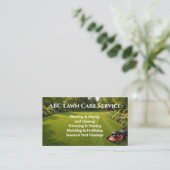 Carte De Visite Service Premium Lawnpro (Debout devant)