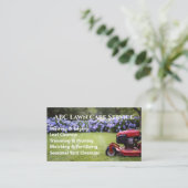 Carte De Visite Service Premium Lawnpro (Debout devant)