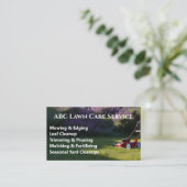 Carte De Visite Service Premium Lawnpro (Debout devant)