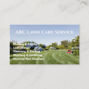 Carte De Visite Service Premium Lawnpro