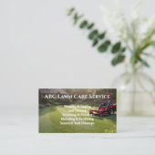Carte De Visite Service Premium Lawnpro (Debout devant)