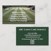 Carte De Visite Service Premium Lawnpro (Devant / Derrière)