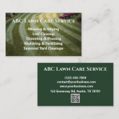 Carte De Visite Service Premium Lawnpro (Devant / Derrière)