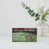 Carte De Visite Service Premium Lawnpro (Debout devant)
