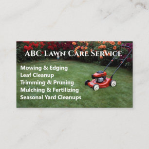 Carte De Visite Service Premium Lawnpro