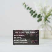 Carte De Visite Service Premium Lawnpro (Debout devant)