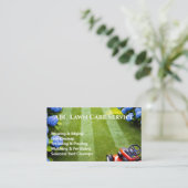 Carte De Visite Service Premium Lawnpro (Debout devant)
