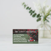 Carte De Visite Service Premium Lawnpro (Debout devant)