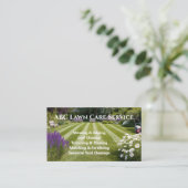 Carte De Visite Service Premium Lawnpro (Debout devant)