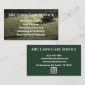 Carte De Visite Service Premium Lawnpro (Devant / Derrière)