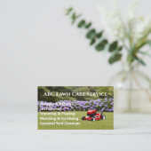 Carte De Visite Service Premium Lawnpro (Debout devant)