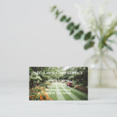 Carte De Visite Service Premium Lawnpro (Debout devant)