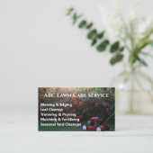 Carte De Visite Service Premium Lawnpro (Debout devant)