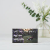 Carte De Visite Service Premium Lawnpro (Debout devant)